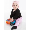 image:imageFunky Junque Adorable Newborn Baby Smiley Face Beanie  Soft Knit Winter Hat with Premium Suede PatchPale Pink