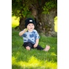 image:imageFunky Junque Adorable Newborn Baby Smiley Face Beanie  Soft Knit Winter Hat with Premium Suede PatchSmiley  BlackYellow