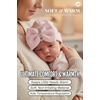 image:imageFunky Junque Baby Girl Newborn Beanie with Rhinestone Trim Bow  Soft Infant Hospital Hat for Nursery and Coming Home OutfitPinkWhite Striped  Knitted Bow