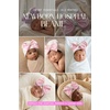 image:imageFunky Junque Baby Girl Newborn Beanie with Rhinestone Trim Bow  Soft Infant Hospital Hat for Nursery and Coming Home OutfitWhite  Rose Satin Bow