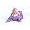 image:imageFunky Junque Baby Hats 012 Months Smiley Face Beanie Warm Soft Knit Toddler Beanie Winter Cap for Infants UnisexLavender Square Patch