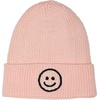 image:imageFunky Junque Baby Hats 012 Months Smiley Face Beanie Warm Soft Knit Toddler Beanie Winter Cap for Infants UnisexLight Pink