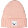 image:imageFunky Junque Baby Hats 012 Months Smiley Face Beanie Warm Soft Knit Toddler Beanie Winter Cap for Infants UnisexLight Pink Square Patch