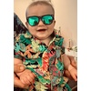 image:imageFunky Junque Baby Sunglasses Strap Unbreakable Toddler Shades  Bendable polycarbonate baby sunglasses with adjustable strap for swimming surfing kayaking amp beach daysBlackGreen Mirror Lenses