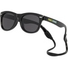 image:imageFunky Junque Baby Sunglasses Strap Unbreakable Toddler Shades  Bendable polycarbonate baby sunglasses with adjustable strap for swimming surfing kayaking amp beach daysBlackSmoke Mirror Lenses