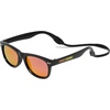 image:imageFunky Junque Baby Sunglasses Strap Unbreakable Toddler Shades  Bendable polycarbonate baby sunglasses with adjustable strap for swimming surfing kayaking amp beach daysBlackOrange Mirror Lenses