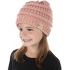 image:imageFunky Junque Exclusives Child Toddler Beanie Warm Winter Kids Knit Skull Cap HatIndi Pink