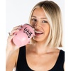 image:imageFunky Junque Insulated Wine Tumbler  Bride Tribe BlackPink  Doublewall insulated wine tumbler with leakproof lid amp straws for weddings bachelorette parties bridal showers amp toastsBride Tribe PinkBlack