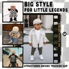 image:imageFunky Junque Kids 2 Tone Trucker Snapback Hat  Soft Cotton Trucker Hat with Adjustable Snapback Everyday Play and Gifting Cute Trucker Hats for KidsChecker Print  BlackBeige