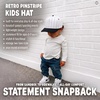 image:imageFunky Junque Kids 2 Tone Trucker Snapback Hat  Soft Cotton Trucker Hat with Adjustable Snapback Everyday Play and Gifting Cute Trucker Hats for KidsPinstripe  BlackWhite