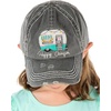image:imageFunky Junque Kids Baseball Cap Embroidered Toddler Snapback Hat  Soft cotton kids cap with embroidered designs for park days school playtime vacations amp birthday giftsHappy Camper  Black 59