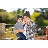 image:imageFunky Junque Kids Cozy Knit Winter Beanie Hat  Perfect Holiday Stocking StufferDark Olive