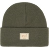 image:imageFunky Junque Kids Cozy Knit Winter Beanie Hat  Perfect Holiday Stocking StufferDark Olive