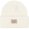 image:imageFunky Junque Kids Cozy Knit Winter Beanie Hat  Perfect Holiday Stocking StufferIvory