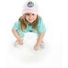 image:imageFunky Junque Kids Mesh Baseball Hat Toddler Adjustable Trucker Cap  Breathable baseball hat with precurved visor for the playground pool days pumpkin patch amp summer campSmiley W Lightning Bolt  Light PinkWhite