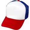 image:imageFunky Junque Kids Mesh Baseball Hat Toddler Adjustable Trucker Cap  Breathable baseball hat with precurved visor for the playground pool days pumpkin patch amp summer campRedWhiteRoyal Blue