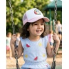 image:imageFunky Junque Kids Mesh Baseball Hat Toddler Adjustable Trucker Cap  Breathable baseball hat with precurved visor for the playground pool days pumpkin patch amp summer campSmiley W Lightning Bolt  Light PinkWhite