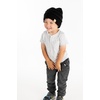 image:imageFunky Junque Kids Ribbed Beanie Hat  Soft Knit Winter Hat for Girls amp Boys Ages 29 Warm Toddler Beanie Youth Toboggan1 Black 1 Charcoal 2 Pack