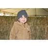 image:imageFunky Junque Kids Ribbed Beanie Hat  Soft Knit Winter Hat for Girls amp Boys Ages 29 Warm Toddler Beanie Youth Toboggan1 Black 1 Charcoal 2 Pack