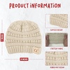 image:imageFunky Junque Kids Ribbed Beanie Hat  Soft Knit Winter Hat for Girls amp Boys Ages 29 Warm Toddler Beanie Youth TobogganBeige