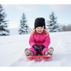 image:imageFunky Junque Kids Ribbed Beanie Hat  Soft Knit Winter Hat for Girls amp Boys Ages 29 Warm Toddler Beanie Youth TobogganBlack