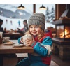 image:imageFunky Junque Kids Ribbed Beanie Hat  Soft Knit Winter Hat for Girls amp Boys Ages 29 Warm Toddler Beanie Youth TobogganHeather Grey