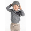 image:imageFunky Junque Kids Ribbed Beanie Hat  Soft Knit Winter Hat for Girls amp Boys Ages 29 Warm Toddler Beanie Youth TobogganHeather Grey