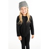 image:imageFunky Junque Kids Ribbed Beanie Hat  Soft Knit Winter Hat for Girls amp Boys Ages 29 Warm Toddler Beanie Youth TobogganHeather Grey