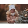 image:imageFunky Junque Kids Ribbed Beanie Hat  Soft Knit Winter Hat for Girls amp Boys Ages 29 Warm Toddler Beanie Youth TobogganIvory