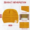 image:imageFunky Junque Kids Ribbed Beanie Hat  Soft Knit Winter Hat for Girls amp Boys Ages 29 Warm Toddler Beanie Youth TobogganMustard
