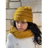 image:imageFunky Junque Kids Ribbed Beanie Hat  Soft Knit Winter Hat for Girls amp Boys Ages 29 Warm Toddler Beanie Youth TobogganMustard