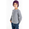 image:imageFunky Junque Kids Ribbed Beanie Hat  Soft Knit Winter Hat for Girls amp Boys Ages 29 Warm Toddler Beanie Youth TobogganPurple