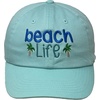 image:imageFunky Junque Toddler Baseball Hat Kids Adjustable Trucker Cap  Cotton youth baseball hat with adjustable fit for school beach trips playdates vacations amp pumpkin patchesBeach Life  Mint Ages 25