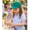 image:imageFunky Junque Toddler Baseball Hat Kids Adjustable Trucker Cap  Cotton youth baseball hat with adjustable fit for school beach trips playdates vacations amp pumpkin patchesGreen Ages 2  5