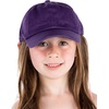 image:imageFunky Junque Toddler Baseball Hat Kids Adjustable Trucker Cap  Cotton youth baseball hat with adjustable fit for school beach trips playdates vacations amp pumpkin patchesPurple Ages 25