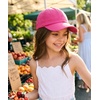 image:imageFunky Junque Toddler Baseball Hat Kids Adjustable Trucker Cap  Cotton youth baseball hat with adjustable fit for school beach trips playdates vacations amp pumpkin patchesHot Pink Ages 69