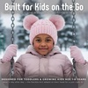 image:imageFunky Junque Toddler Double Pom Pom Beanie  Warm Knit Winter Hat for Girls Ages 16 Soft Kids Poms Beanies for Cold WeatherPale Pink  Pink Faux Fur Pom