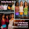 image:imageNeon Bachelorette Belt Bags  Bride amp 6 Party  Waterresistant belt bags with adjustable straps for bachelorette parties festivals travel concerts amp girls trips12 Pack  Bride  11 Party