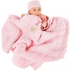 Ribbed Knit - No Pom - Pale Pink