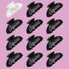 image:imageBridal Claw Clip Set  Squad  Pearl embellished claw clips with strong hold for bridal showers bachelorette parties weddings amp getting ready12 Pack  1 Bride  11 Squad