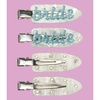 image:imageFunky Junque Bride Hair Clips  4 Pack Bachelorette Party Favors Bridal Shower Makeup Beauty Set  Bride  BlackBride  Light Blue