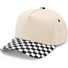 image:imageFunky Junque Kids 2 Tone Trucker Snapback Hat  Soft Cotton Trucker Hat with Adjustable Snapback Everyday Play and Gifting Cute Trucker Hats for KidsChecker Print  BlackBeige