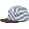 image:imageFunky Junque Kids 5 Panel Hat  Toddler Boys American Flag Baseball Cap Patriotic Infant Baby Sun Hat for 4th of JulyBrown  White Stripes