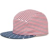 image:imageFunky Junque Kids 5 Panel Hat  Toddler Boys American Flag Baseball Cap Patriotic Infant Baby Sun Hat for 4th of JulyUsa Flag  RedWhiteBlue