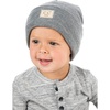image:imageFunky Junque Kids Cozy Knit Winter Beanie Hat  Perfect Holiday Stocking StufferHeather Grey