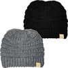 1 Black 1 Charcoal (2 Pack)