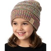 image:imageFunky Junque Kids Ribbed Beanie Hat  Soft Knit Winter Hat for Girls amp Boys Ages 29 Warm Toddler Beanie Youth TobogganRainbow 11