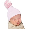 image:imageFunky Junque Newborn Nursery Beanie Infant Baby Girls Boys Hospital Hat 06 MonthsMixed Pink PomPale Pink Hat