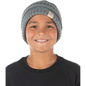 image:imageFunky Junque Exclusives Child Toddler Beanie Warm Winter Kids Knit Skull Cap HatHeather Gray