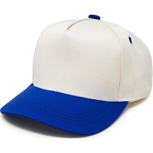 image:imageFunky Junque Kids 2 Tone Trucker Snapback Hat  Soft Cotton Trucker Hat with Adjustable Snapback Everyday Play and Gifting Cute Trucker Hats for KidsRoyal BlueBeige